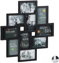 Portafoto Jumbled 10 foto nero 13_0000599_2