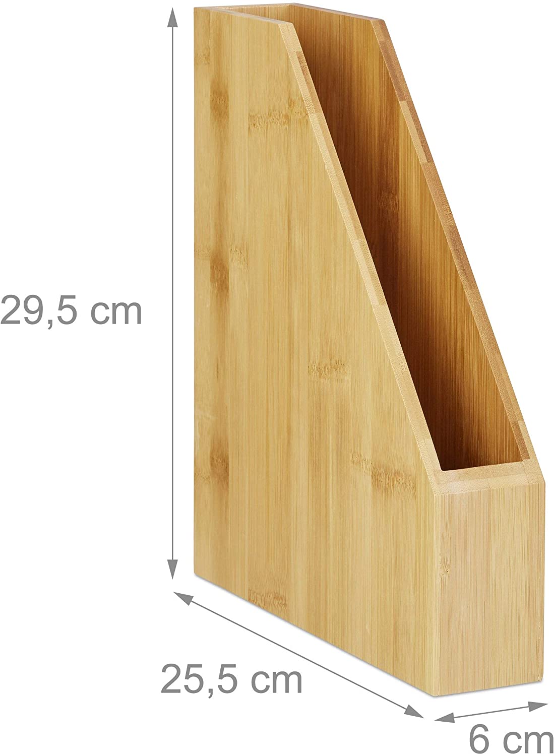 Portariviste in bambù grana naturale 13_0002305