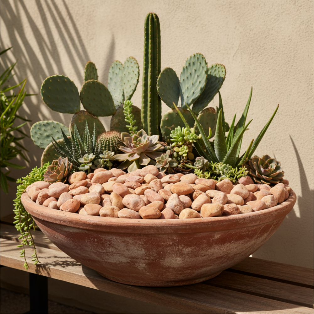 Ciottoli rosso verona eleganti per decorazioni esterne *** misura 25/40, formato 5 kg, confezione 1