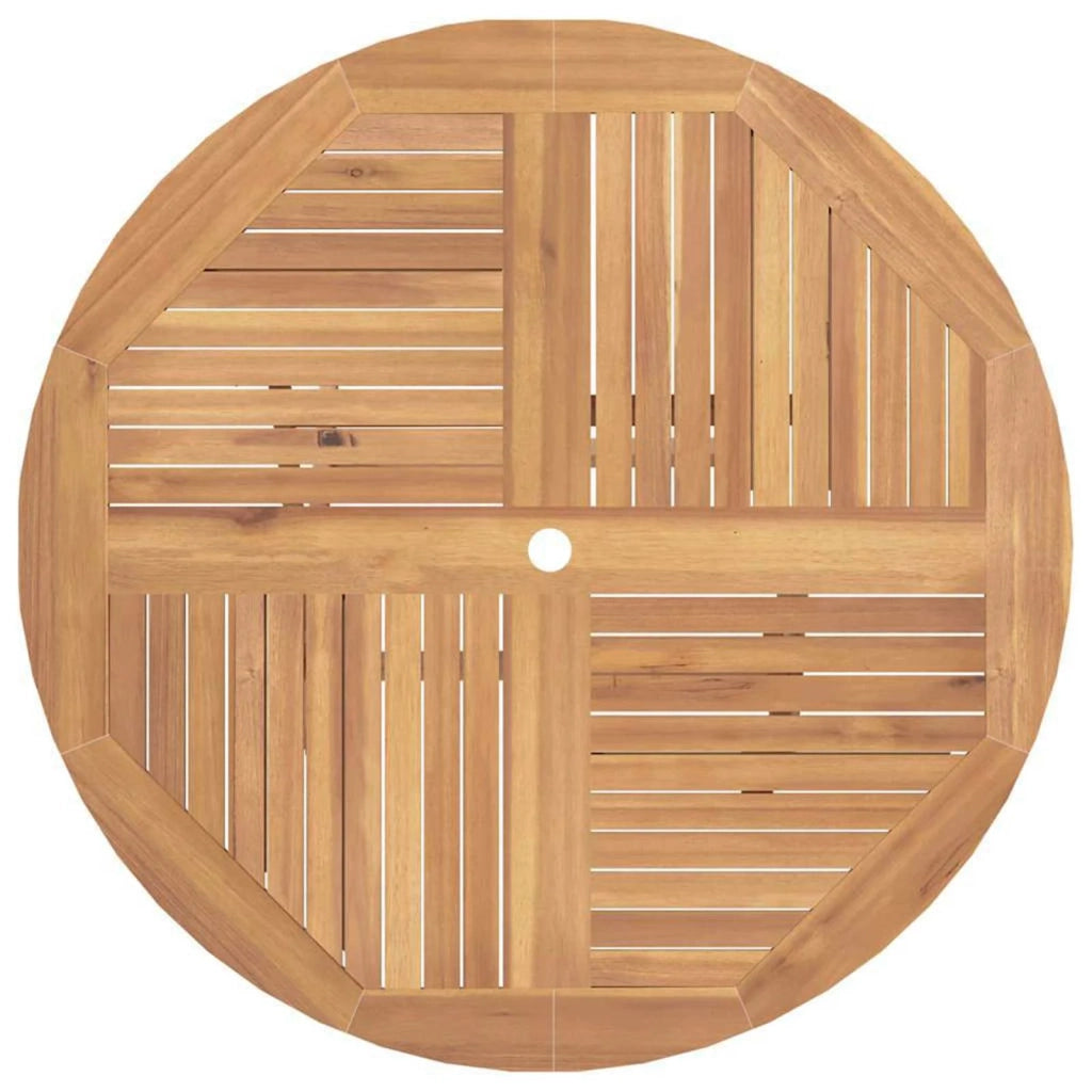 Set da Giardino 5 pz Marrone Legno di teak solido 3437368