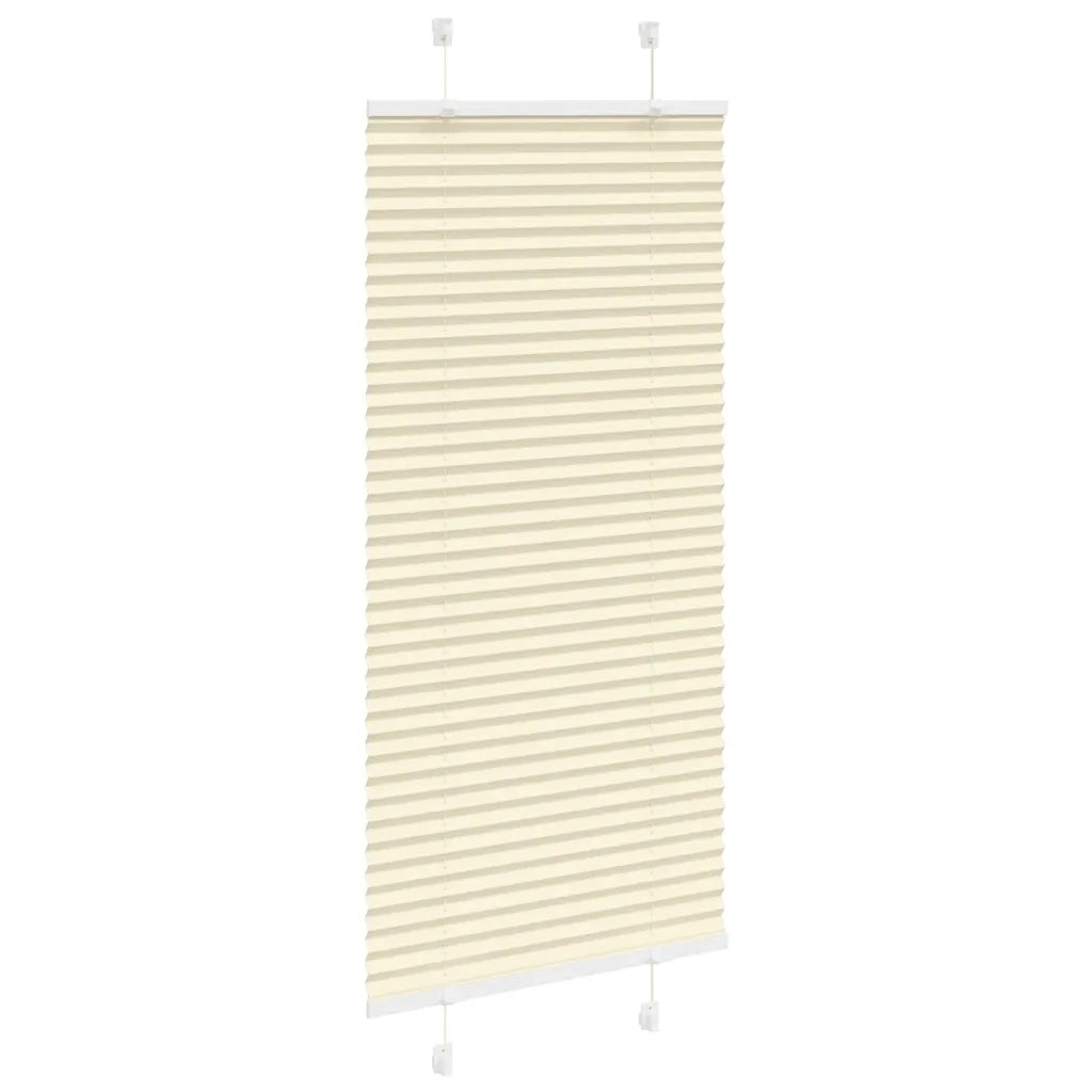 Tenda Plissettata | Tenda pliss¨¨ Crema 60x100 cm Larghezza Tessuto 59,4 cm