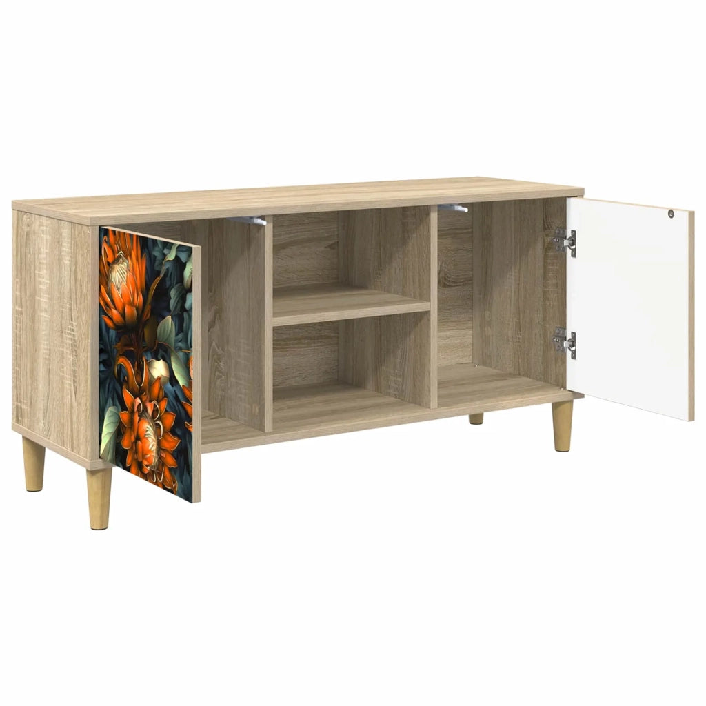 Mobile TV LOCHEM 102 x 33 x 50 cm Sonoma Legno ingegnerizzato 8007030