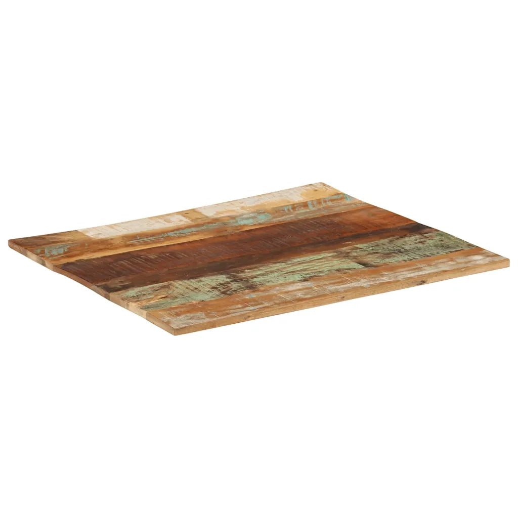 Piano Tavolo Rettangolare 70x80 cm 15-16 mm Legno di Recupero cod mxl 54844