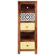Credenza 40x30x110 cm in Legno Massello di Acacia 247733