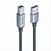 Trade Shop - Cavo Usb Bm2.0 Maschio 480mbps 5 Mt Compatibile Stampante Etichettatrice F-bm03 -