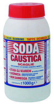 SODA CAUSTICA A SCAGLIE  kg. 1 12.00 pz