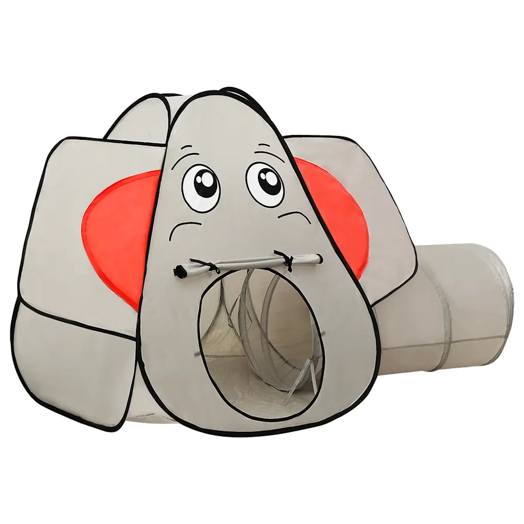 Tenda Gioco Bambini Elefante Grigio 250 Palline 174x86x101 cm 3107739