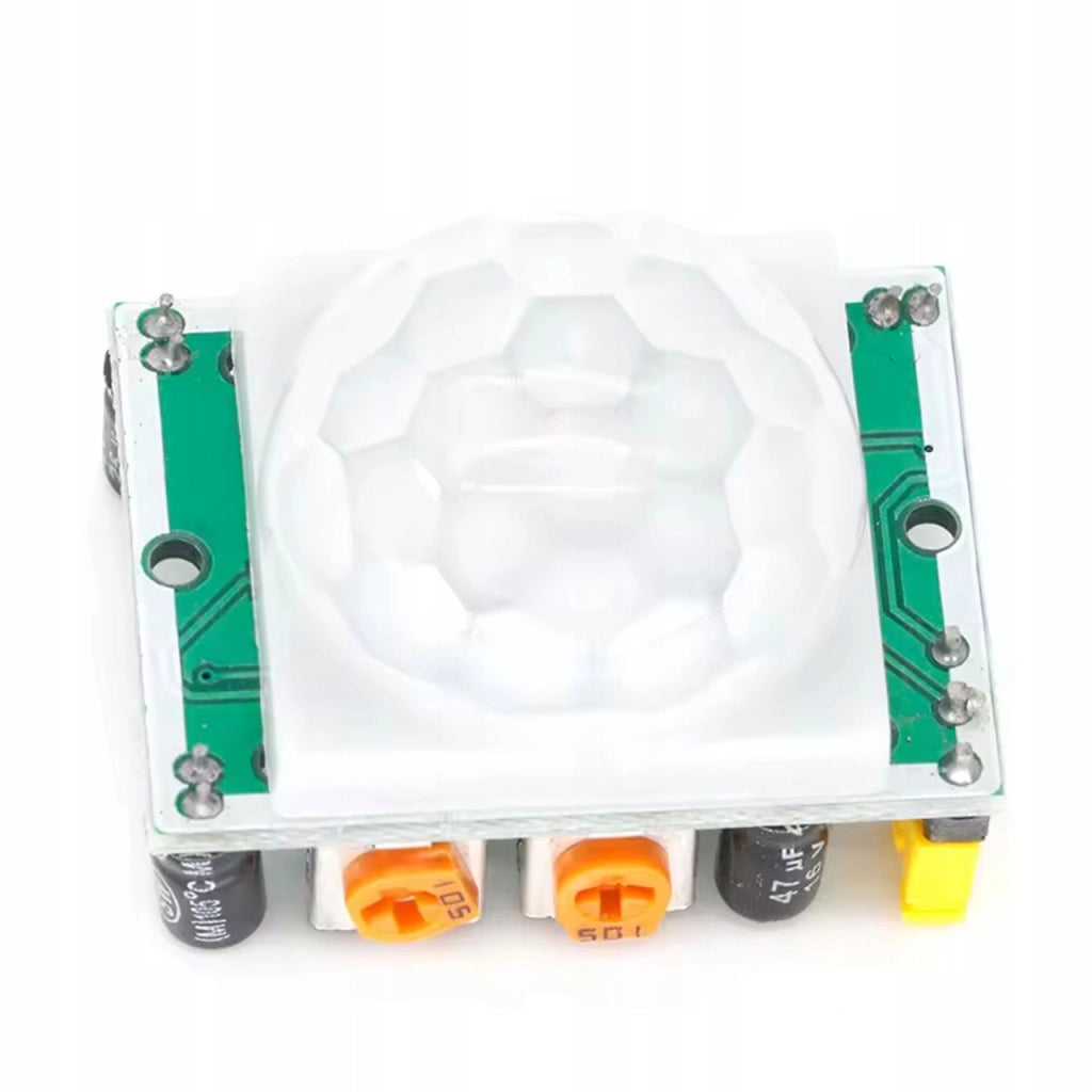 Sensore di Movimento PIR HC-SR501 – Rilevatore Infrarossi | 5–20V | Regolazione Sensibilità e Tempo | Portata 7m