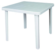 TAVOLO NETTUNO cm. 80x80x72 h col. Bianco