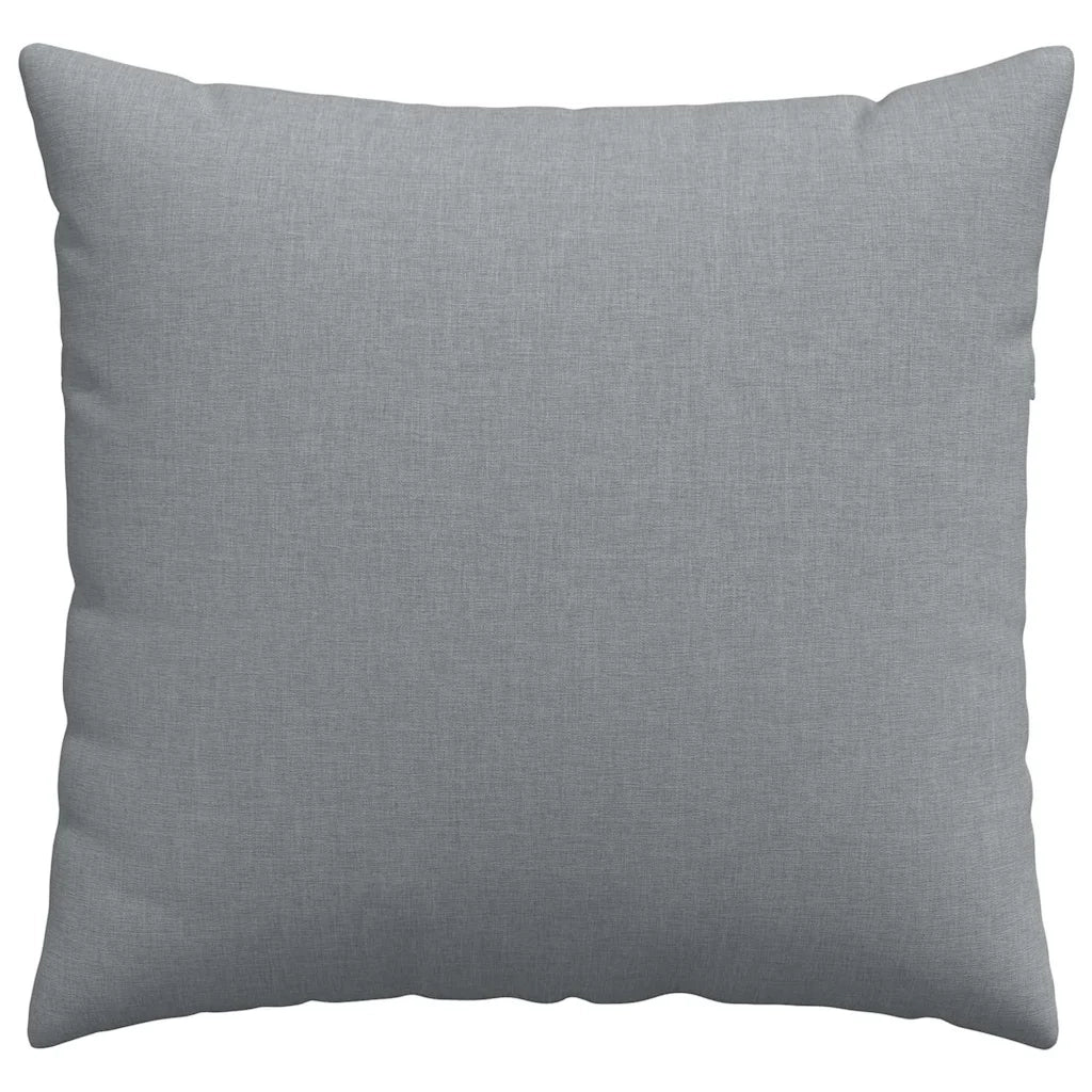 Cuscini da Divano 2 pcs Grigio chiaro 50 x 50 cm Tessuto