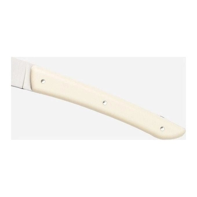 Berkel KCO4SW11SRCBL Coltello da Bistecca 4 Pezzi Lama 11 cm Acciaio Inox Manico Crema colore Crema