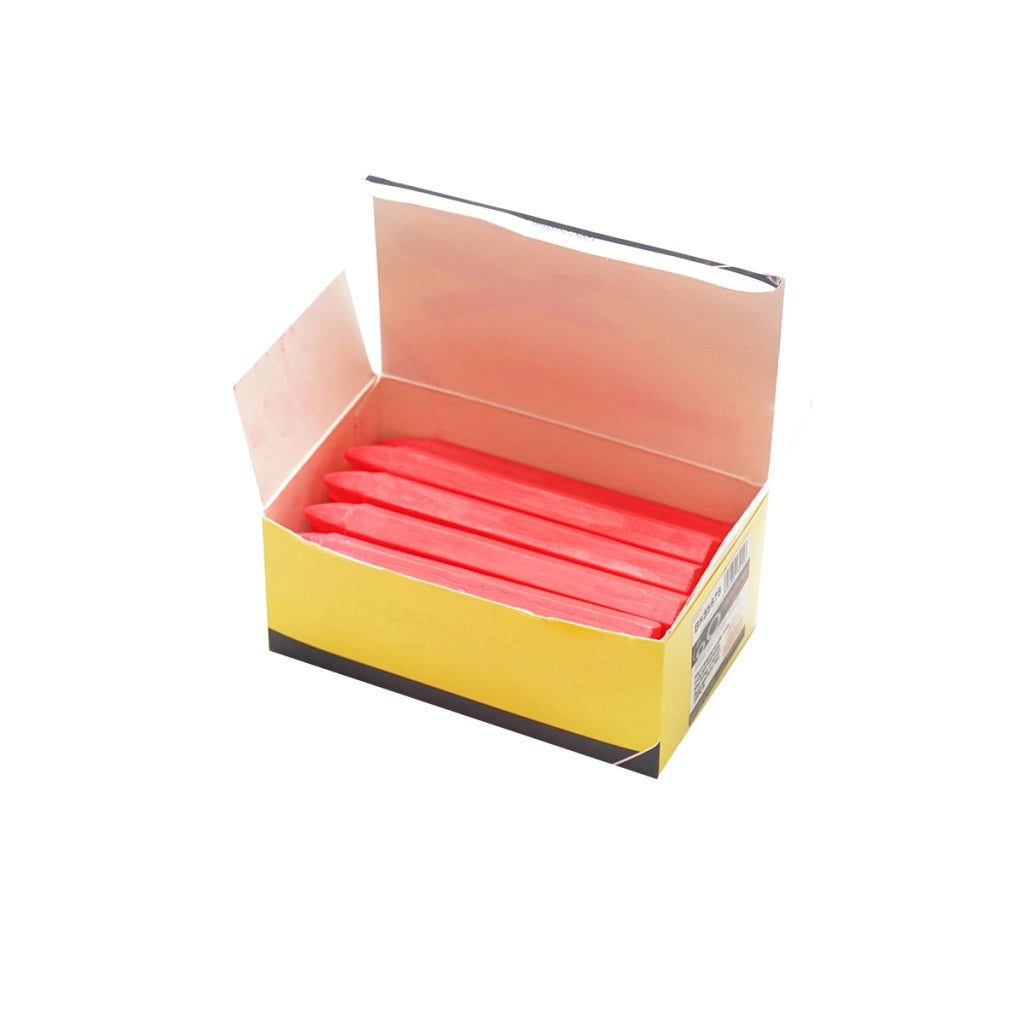 Gesso vulcanizzante rosso fluorescente 20 pz/scatola, marcature, industriale