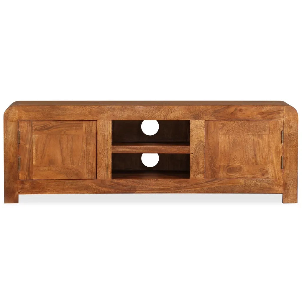 Mobile TV in Legno Massello con Finitura Miele 120x30x40 cm cod mxl 16173