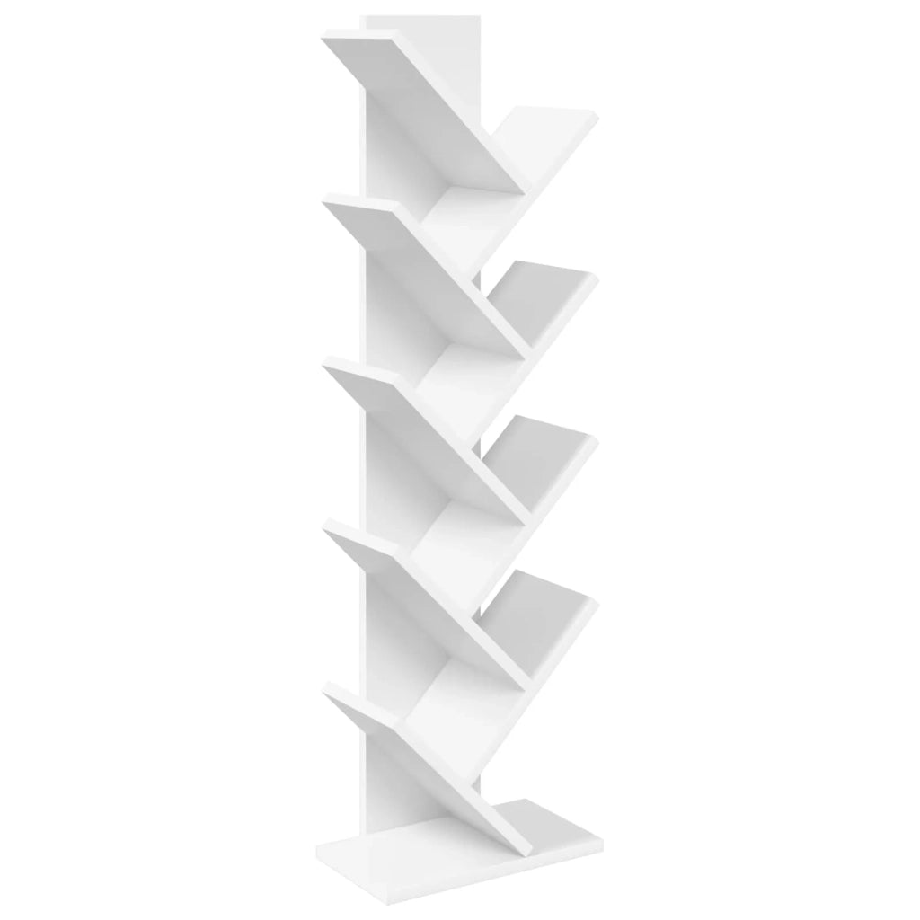 Scaffale per Libri a Forma di Albero 6 Ripiani 30 x 18 x 100 cm 8012372