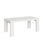 Tavolo Allungabile 90/246x90x77 cm Roxell Premium Bianco Frassino