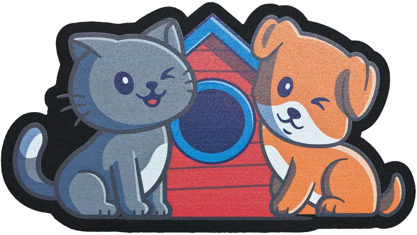 Zerbino Gomma Sostenibile 40X70 Sottociotola Animali Antiscivolo Interno Esterno Ingresso Dis.SA