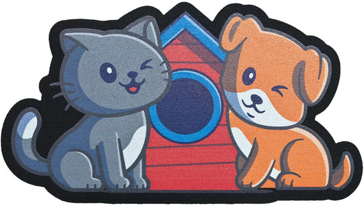 Zerbino Gomma Sostenibile 40X70 Sottociotola Animali Antiscivolo Interno Esterno Ingresso Dis.SA