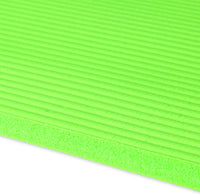 Tappetino yoga spessore 1 cm cinturino in gomma trasporto ginnastica pilates aerobica verde 13_0002843_6