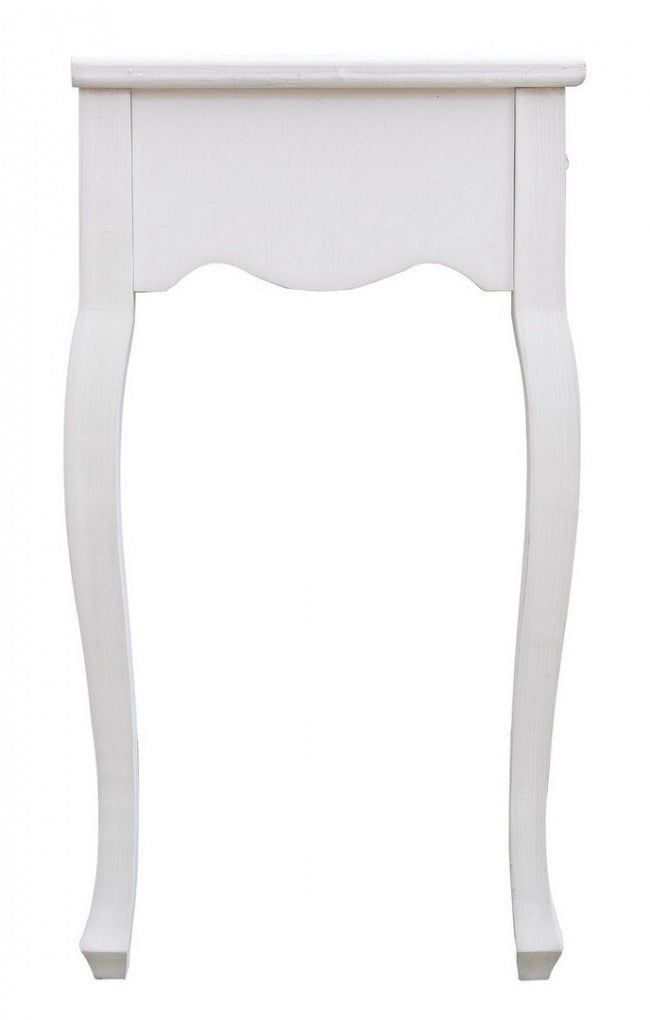 Consolle Legno Bianco Rustico da Interno - BLAINE
