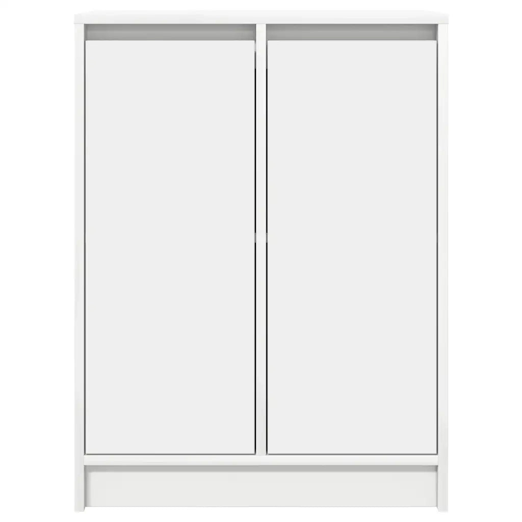 Credenza Bianca 57x34x76 cm in Legno Multistrato 861616