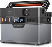 Generator portatile 288Wh con trasformatore DC/AC e uscita wireless per campeggio