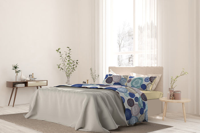 Set lenzuola Singolo stampa sopra Sotto e Federe Murrine