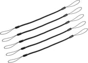 Cavo di collegamento in plastica di alta qualità - 5 pezzi - Raccordabile - Anti-perdita - Corda elastica - Per stilus/penna - Tether per oggetti portatili