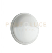LED-EVER-LP BCO PLAFONIERA LED EVER BIANCA CON PALPEBRA TONDA 20W 2500LM CCT 3000K Luce calda,4000K Luce naturale IP65 22,1X7,2CM