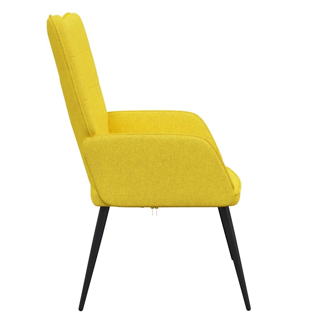 Poltrona Relax Giallo Senape in Tessuto cod mxl 24795