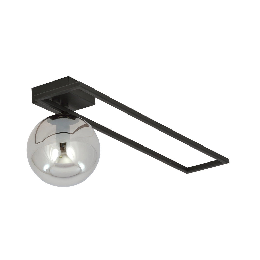 Emibig plafoniera IMAGO 1xE14 nero/grafite metallo 50 cm