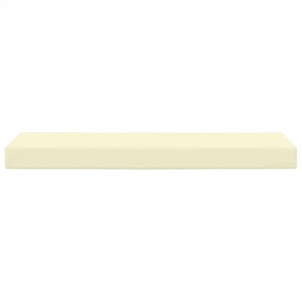 Cuscino da Sedia Esterno Crema 115 x 40 x 8 cm 100% Poliestere 900967