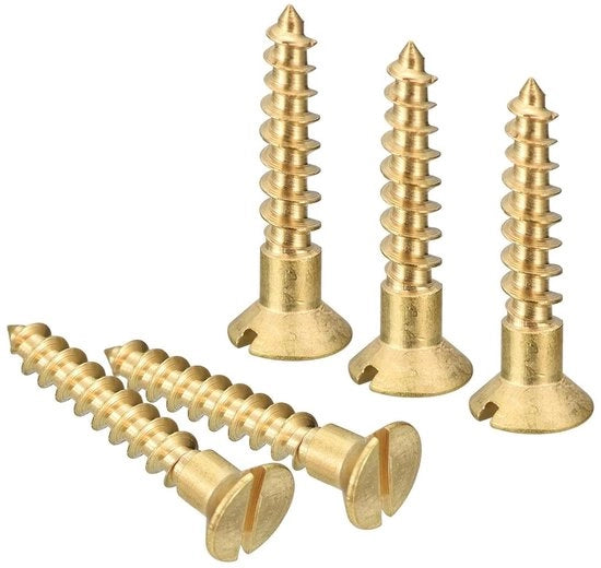 Viti a testa a messina, 40 pezzi M4 x 25 mm per lavorazione del legno e mobili