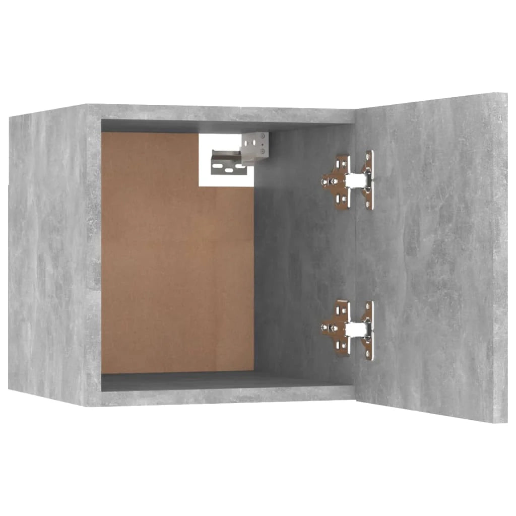 Set di mobili da 6 pezzi tra cui armadio credenza mobile TV televisore per soggiorno camera da letto salotto legno ingegnerizzato grigio 02_0025028