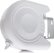 Linea da Stendino Retrattile in Plastica da Parete Esterno Bianca 12m
