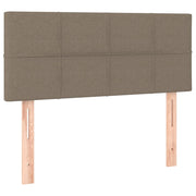 Testiera | Testata Tortora 90x5x78/88 cm in Tessuto