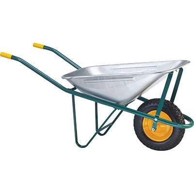 CARRIOLA EURO HANDVASCA ZINCATA 8/10 LT 70 RUOTA MM 370X80
