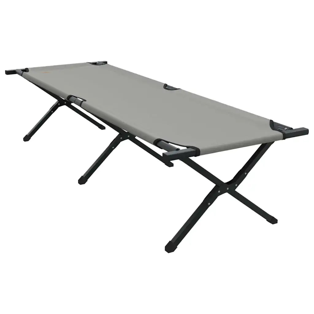 Letto da campeggio pieghevole Grigio 193 x 69 x 45 cm CFW7164822