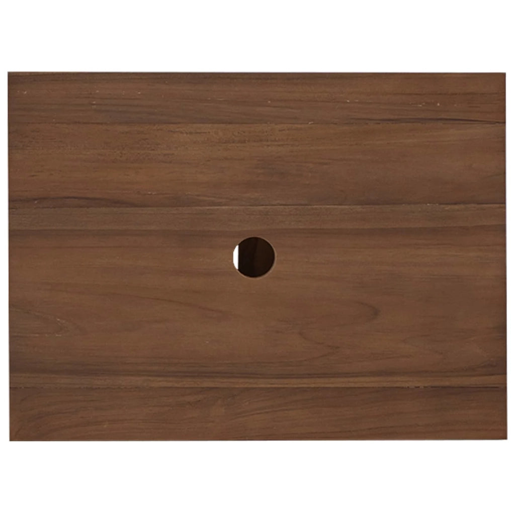 Mobile da Bagno Naturale 60 x 45 x 75 cm Legno di teak solido 42026907
