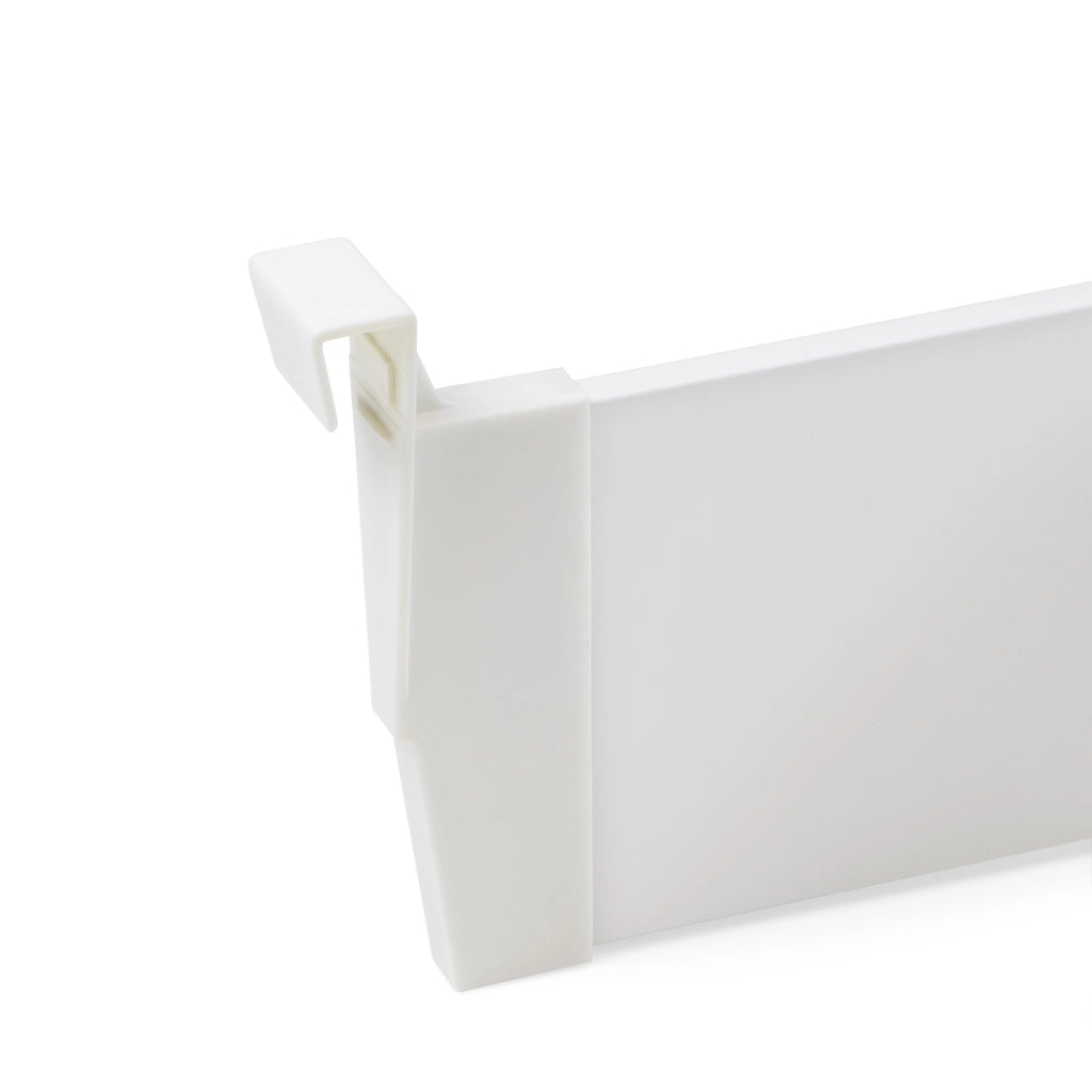 Emuca Set di divisori per interni dei casseti Vertex-Concept, 900, Verniciato bianco, Alluminio e Tecnoplastica, 1 u.