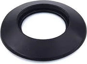Rosone in silicone gomma per ino x nero d.100