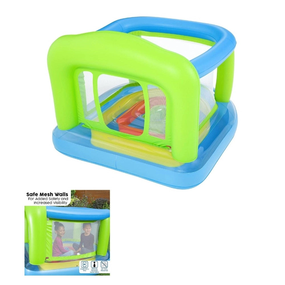 Trade Shop - Castello Gonfiabile Gioco Saltellante Per Bambini 170x158x127 Cm Per Casa Giardino 52822 -