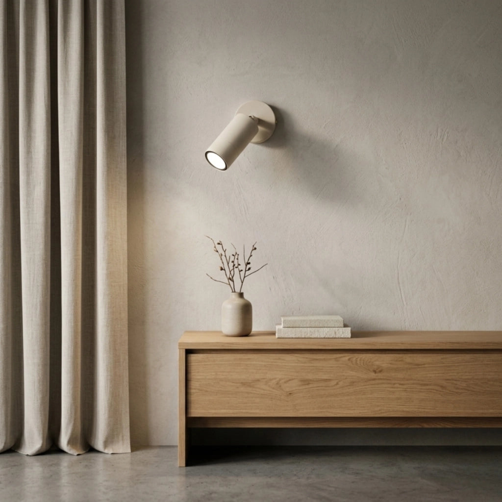 Spot orientabile parete/soffitto crema GU10 8W Link