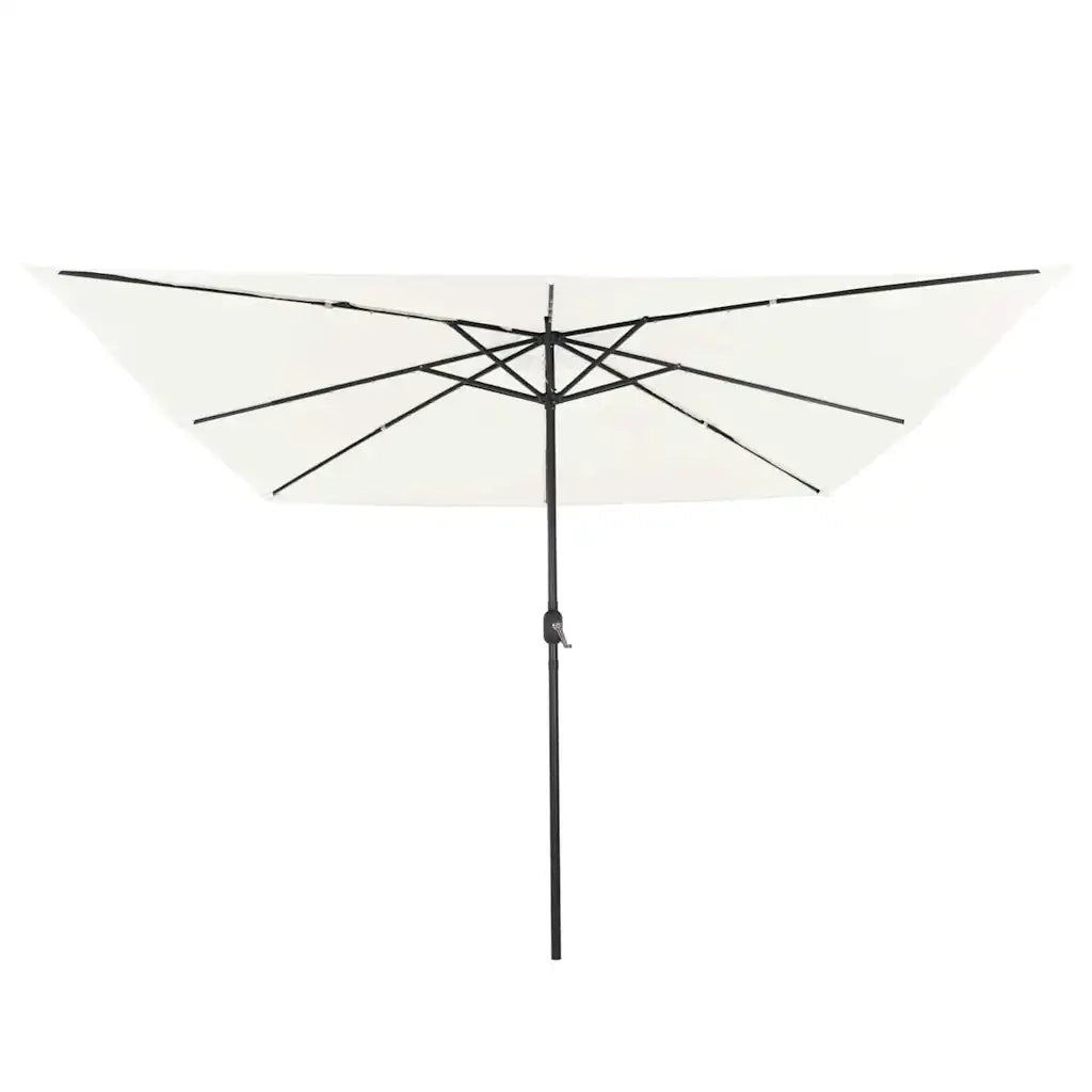 Ombrello da giardino Sabbia 295 x 295 x 245 cm 42003660