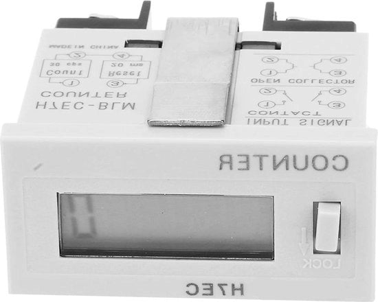 Contatore digitale elettronico H7Ec-Blm ESP32 - contatore senza ingresso di tensione con display LCD a 6 cifre.