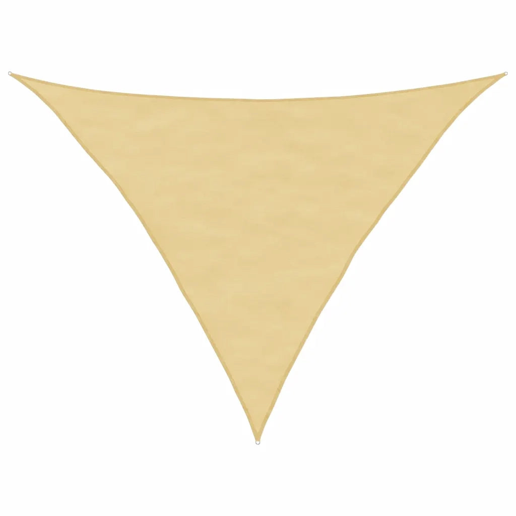 Vela Parasole | Telo Ombra | Vela da ombra Sabbia 2,5x2,5x3,5 m 100% Poliestere Oxford