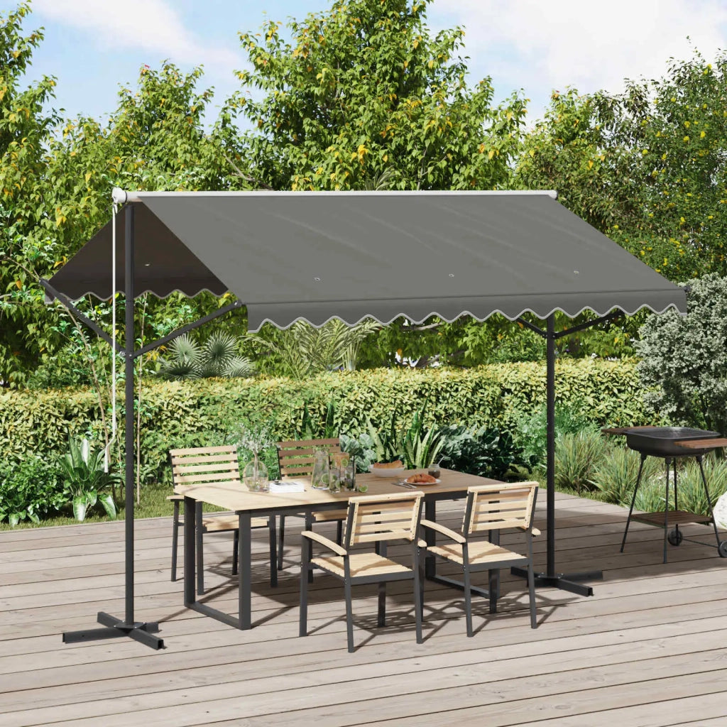 Tenda autoportante Grigio 3 x 3 m Poliestere
