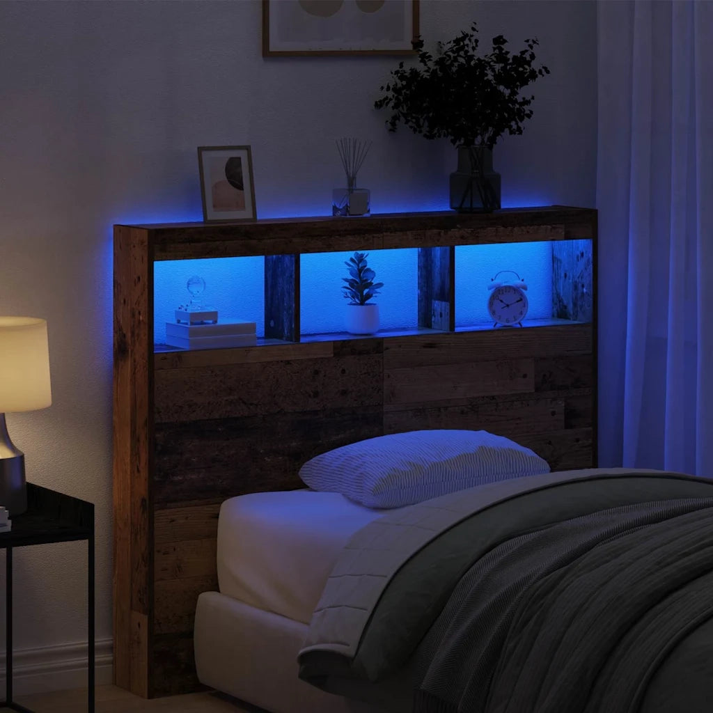 Testiera Legno vecchio 120 x 17 x 102 cm Legno multistrato 869111