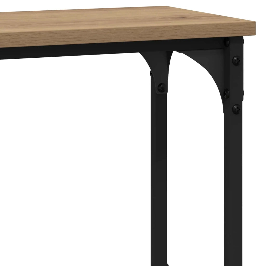 Tavolo consolle Rovere artigianale 100 x 22,5 x 75 cm 883504