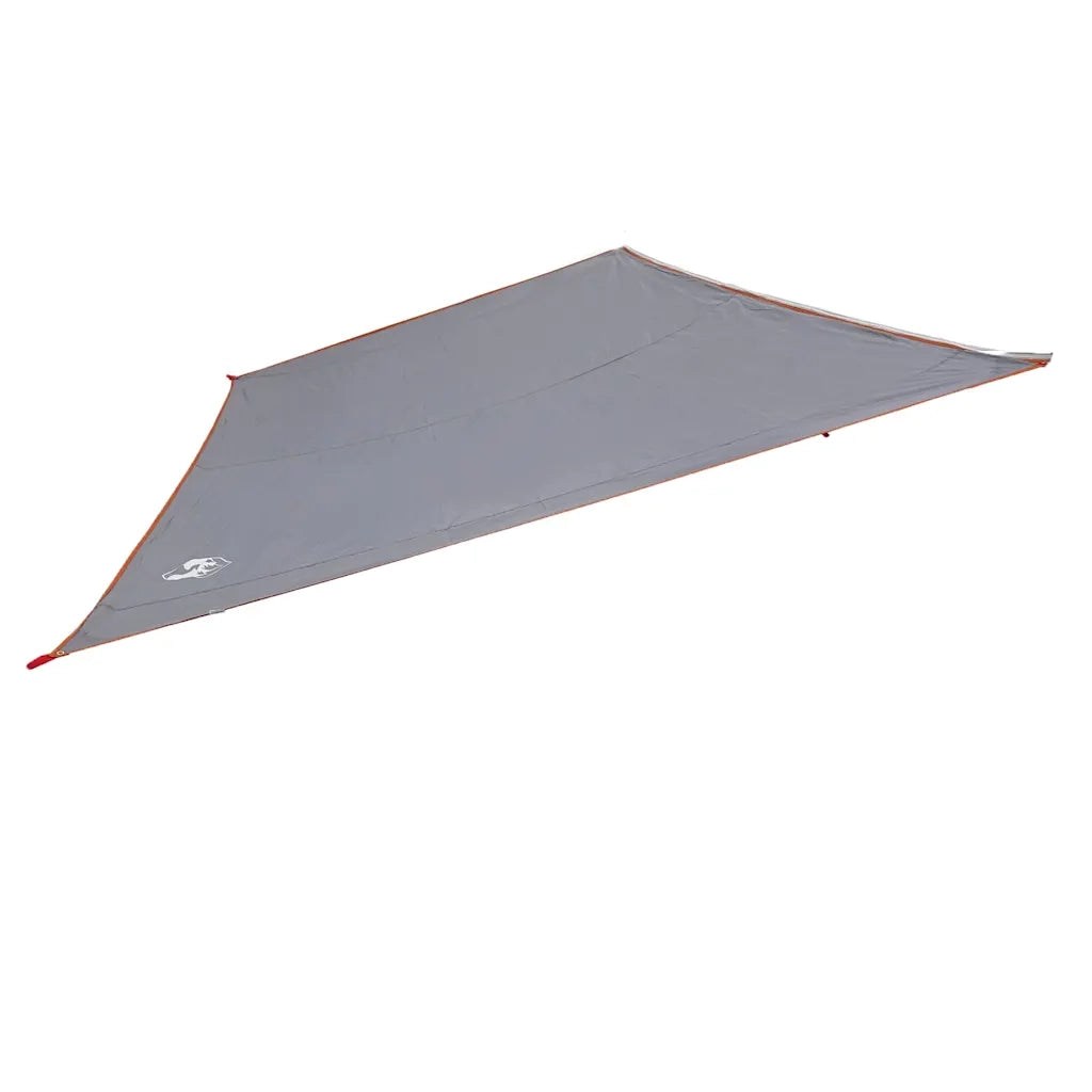 vidaXL Tarp resistente all'acqua Grigio e arancione