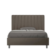 Letto 1 Piazza e Mezzo 120x200 cm Senza Rete Agueda Cappuccino